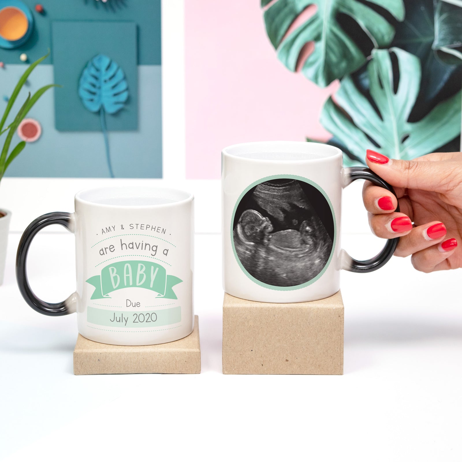 Pregnancy best sale announcement mugs