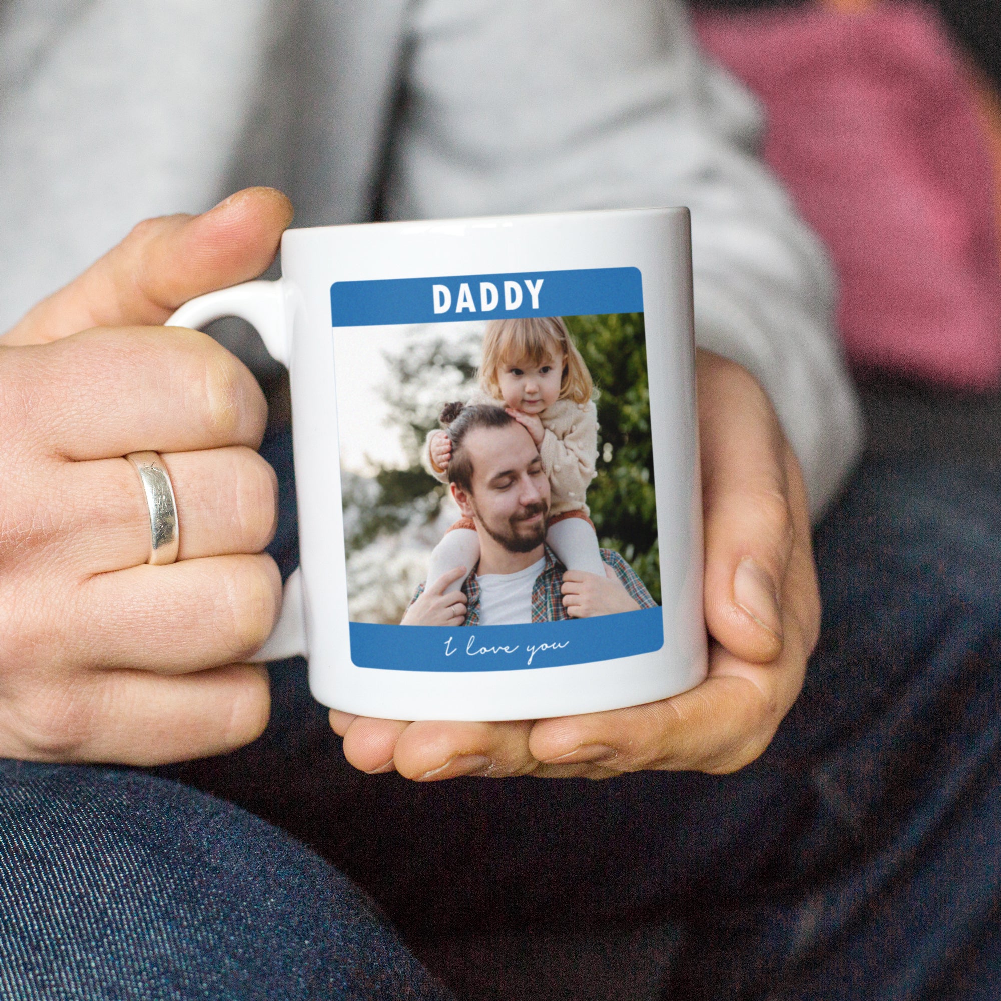 Personalised Photo Message Mug For dad | The Little Picture Company